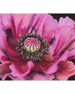 Borduurpakket papaver Thea Gouverneur 491 poppy