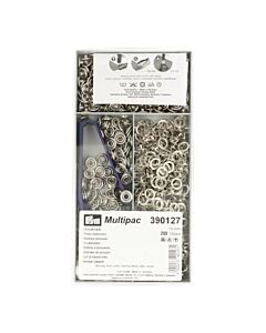 Prym vernietbare drukknopen Jersey, zilver 10mm