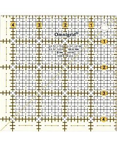Prym universele liniaal 4,5x4,5 inch raster 611646