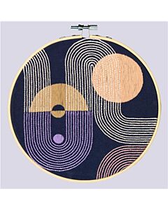 Restyle borduurpakket vogels vrij borduren