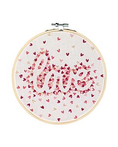 Restyle borduurpakket love vrij borduren