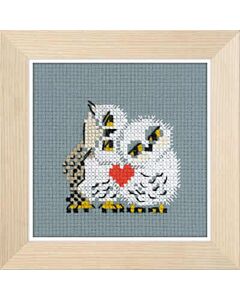 Riolis borduurpakket Love Birds 1666 om te borduren.