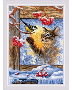 Riolis borduurpakket Meeting at the Window 2049