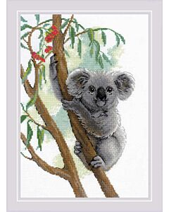 Riolis borduurpakket 'cute koala' 2082 telpatroon
