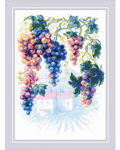 Riolis borduurpakket Generous Grapevine 2135.