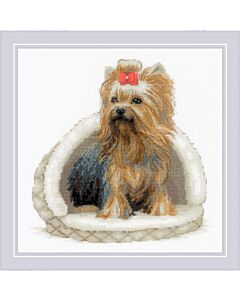 Riolis borduurpakket Yorkshire Terriër 2152
