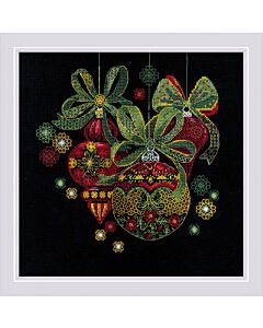 Riolis borduurpakket kerstballen 2226 telpatroon