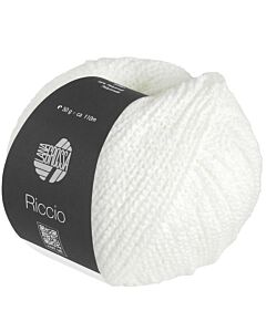 Lana Grossa Riccio kleur 1 wit