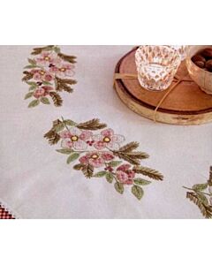 Rico 31175.52.21: Kersttafelkleedje kerstrozen
