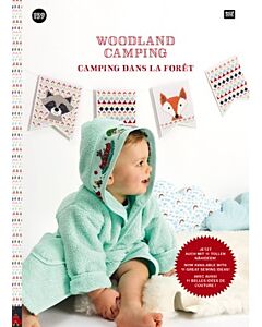 Rico Design borduurboek Woodland Camping Nr.159 baby borduurpatronen