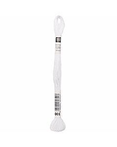 Rico Design sticktwist is een 6-draadse splitszijde en gemaakt van 100% gemerceriseerd Egyptische katoen. Op één streng Rico Design borduurgaren zit 8 meter. 