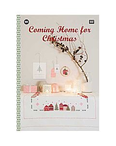 Rico Design borduurboek Coming home for Christmas Nr.151 met kerst borduurpatronen