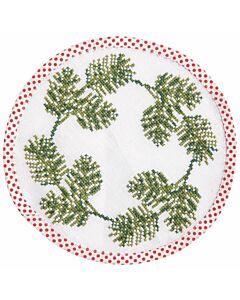 Rico Design borduurpakket placemat dennentakken 100489 telpatroon