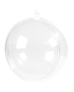 Rico Design kunststof kerstbal rond en ca. 8 cm