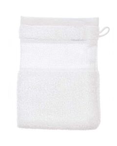 Rico Design washand met aida rand om te borduren wit 740220.73