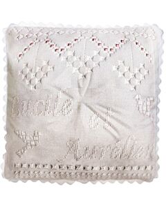  Hardangerpakket  kussen met duifjes (ringenkussen)