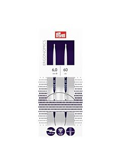 Prym Ergonomics rondbreinaalden 6.0mm, 60cm lengte
