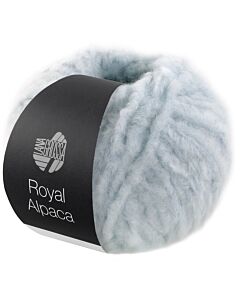 Lana Grossa Royal Alpaca kleur 9 (lichtblauw)