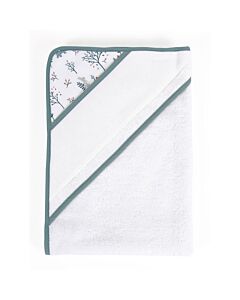 DMC Badhanddoek Turquoise om te borduren voor geboorte