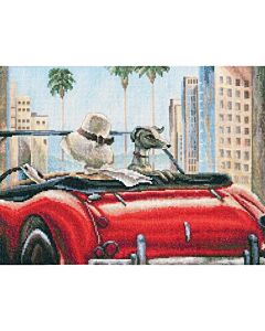 Borduurpakket  Glamorous Life Rto m740 met telpatroon