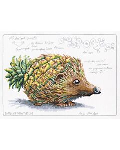 Borduurpakket Porque-Pineapple  met  telpatroon  RTO M70042