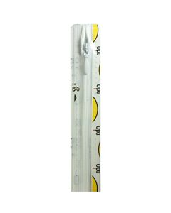 Opti S43 blinde rits 60cm kleur 009 wit 4mm niet deelbaar in de lengte 20 t/m 60cm. 
