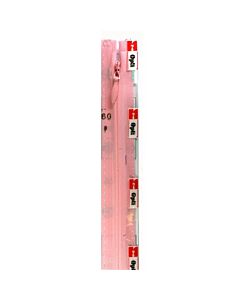 Opti S43 blinde rits 60cm kleur 722 rood 4mm niet deelbaar in de lengte 20 t/m 60cm. 