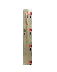 Opti S43 blinde rits 60cm kleur 849 beige 4mm niet deelbaar in de lengte 20 t/m 60cm. 