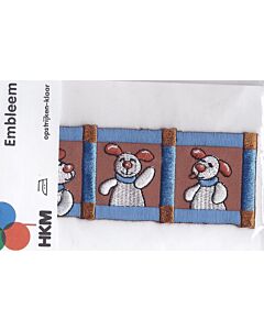 Mini filmrol met hondjes applicatie