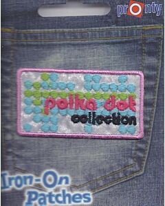 Roze met glitter gloed applicatie