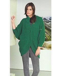 Lana Grossa patentstructuurvest breien van de Bingo