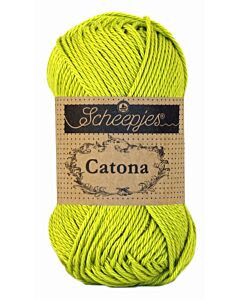 Scheepjeswol Catona kl. 245 Green Yellow