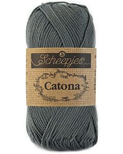 Catona van Scheepjes kl.501 Anthracite katoen