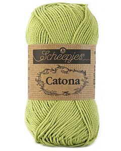 Catona katoen van Scheepjes kl.512 Lime katoen