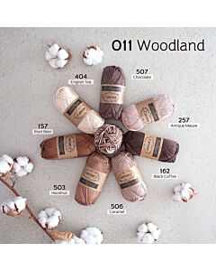 Scheepjes Catona Chroma en Catona Woodland 