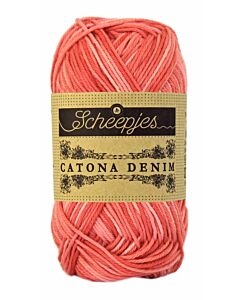 Scheepjeswol Catona Denim garen, kl.130 oranje tinten