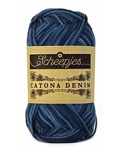 Scheepjeswol Catona Denim garen, kl.150 blauw tinten