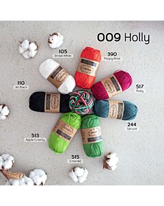 Scheepjes Catona en Catona Chroma bollen Holly