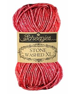 Garen Stone Washed XL van Scheepjes  kl.847 rood