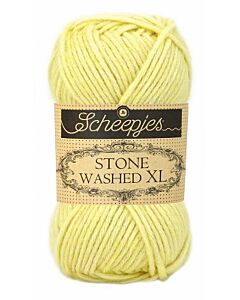 Stone Washed XL van Scheepjes kl.857 citrine geel
