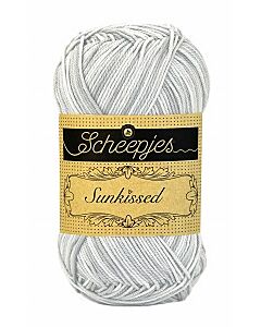 Scheepjeswol Sunkissed kl.16 Soft Cloud licht grijs