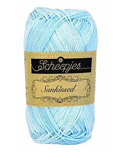 Scheepjeswol Sunkissed kl.3 licht blauw katoen