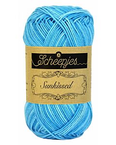 Scheepjeswol Sunkissed kl.4 blauw katoen