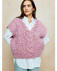 Phildar trui korte mouw, Phil Lovely Mohair 280, m10