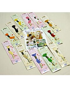 De DMC Secret Perfume is borduurgaren met een geur. Borduur bijvoorbeeld een gebakje, fruit of een bloem met de echte geur!  Streng van 8 meter, 6 draads splijtzijde. De kleur komt overeen met de bestaande kleurnummers van DMC, alleen is bij dit garen een