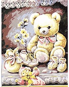 Voorbedrukt stramien eerste stappen om te borduren seg de paris 926.82