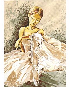 Voorbedrukte stramien danser om te borduren seg de paris 926.17