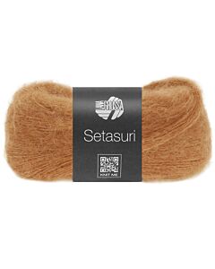Lana Grossa Setasuri kl.70 (okergeel)
