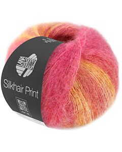 Lana Grossa Silkhair Print kleur 428