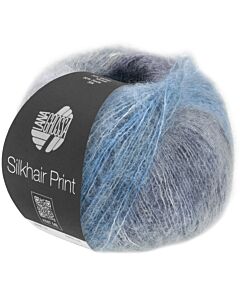 Lana Grossa Silkhair Print kleur 431 